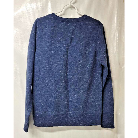 Tek Gear Women Size L Blue Ultrasoft Fleece‎ Scoop Neck Long Sleeve Pullover - Picture 2 of 7